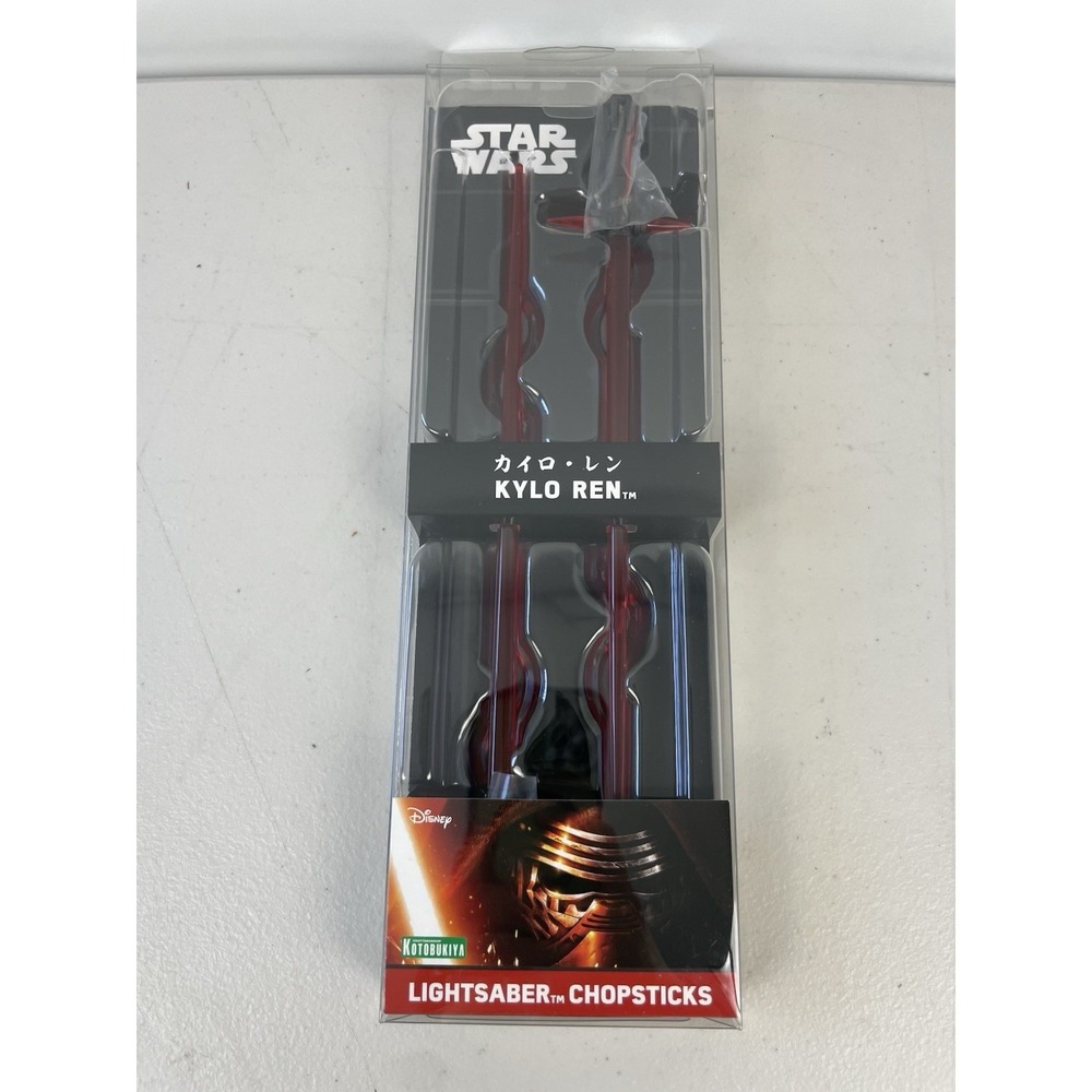 Disney Star Wars Chopsticks Kylo Ren  Kotobukiya Lightsabre Chopsticks Red